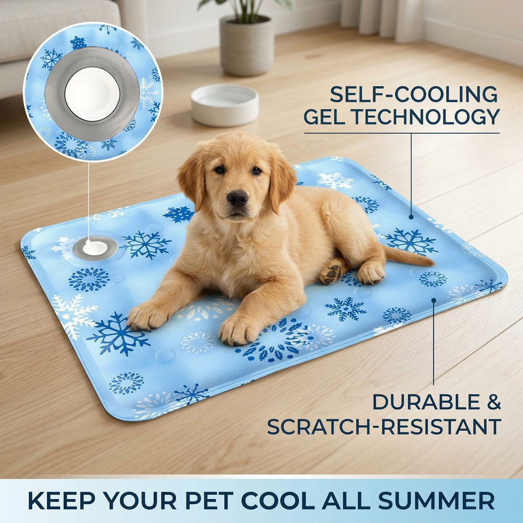 Pet Supplies For Dogs - Summer Pet Mat, Pet Ice Mat,