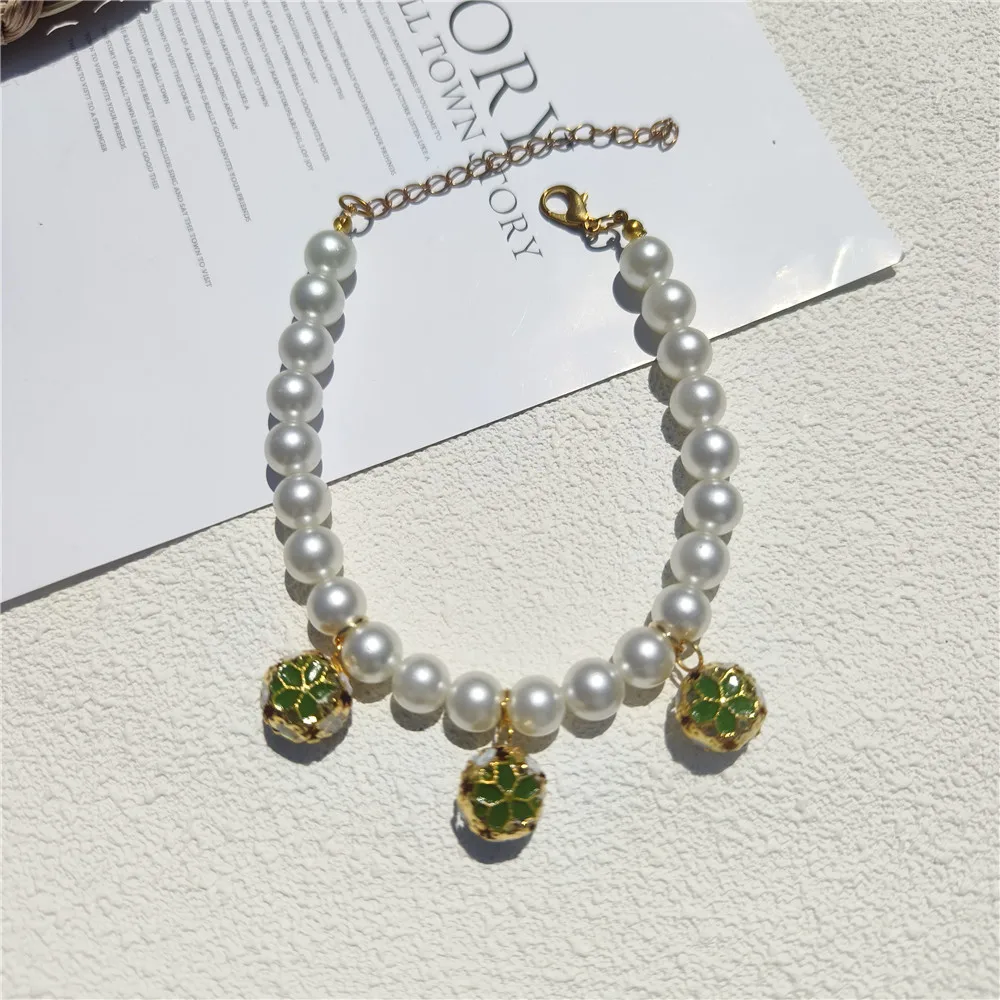 Cute Dog Cat Pet Necklace with - Pet Supplies York recension och pris