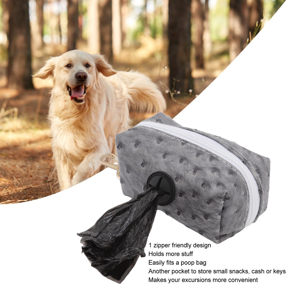 Ostrich Grain Surface Dog Poop - Poop Bag Dispenser recension och pris