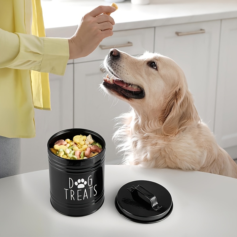 Metal Dog Treat Container Dog  - Pet Supplies For Dogs recension och pris