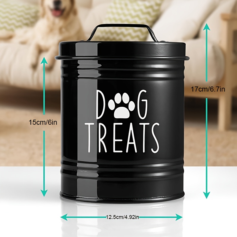 Metal Dog Treat Container Dog  - Pet Supplies For Dogs recension och pris