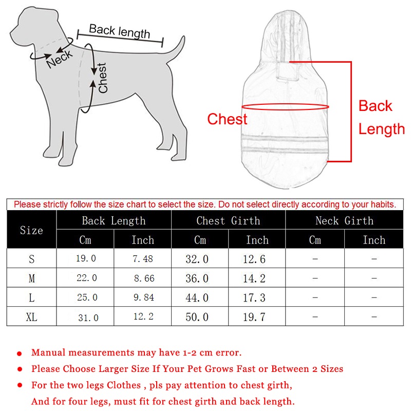 Waterproof dog clothes small d - Pet Supplies York recension och pris