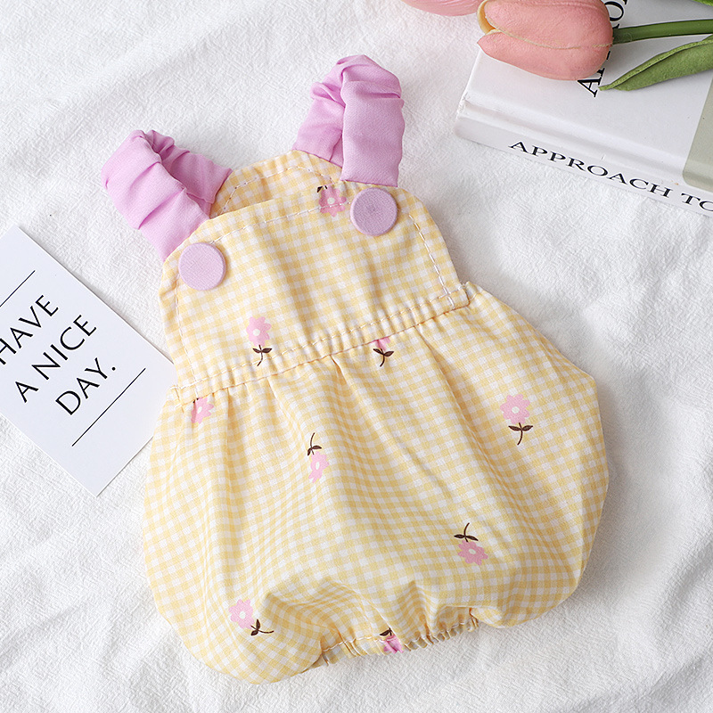 Yellow Flower Pet Dog Dress fo - Pet Supplies York recension och pris