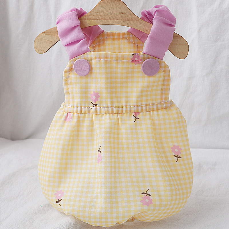 Yellow Flower Pet Dog Dress fo - Pet Supplies York recension och pris