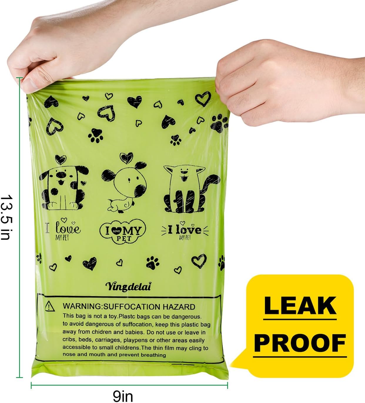 Pet Biodegradable Trash Bag Do - Poop Bag Dispenser recension och pris