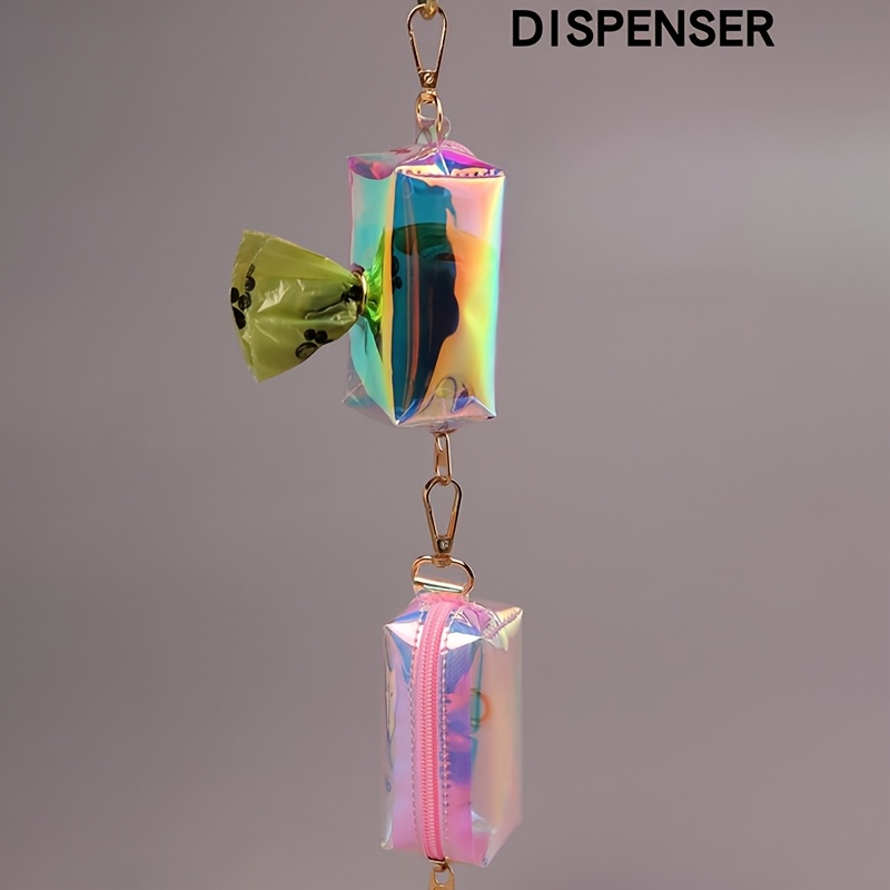 1pc Holographic Reflective Dog - Poop Bag Dispenser recension och pris