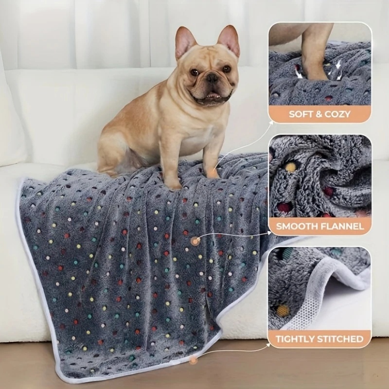 3PCS Soft Fluffy Pet Blanket C - Pet Supplies For Dogs recension och pris